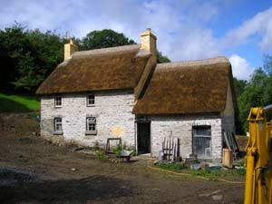 Thatched long house, Carmarthenshire Wales