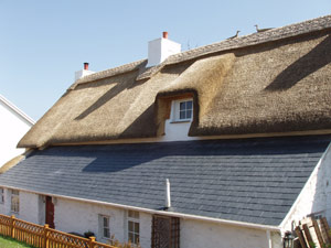 Thatched long house, Wales