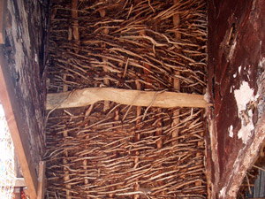 Thatched long house, Wales