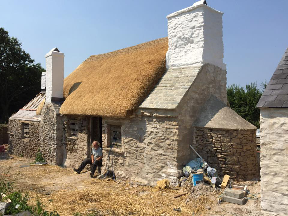 Restoration of a south Pembrokeshire thatched cottage
