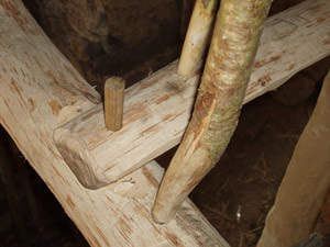 building a traditional wicker chimney